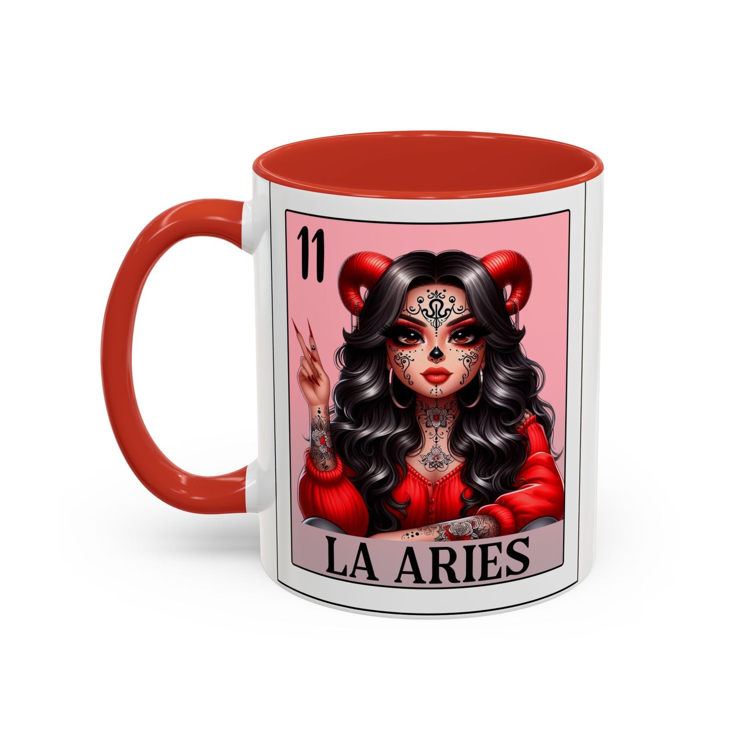 La Aries Spanish Horoscope Coffee Mug