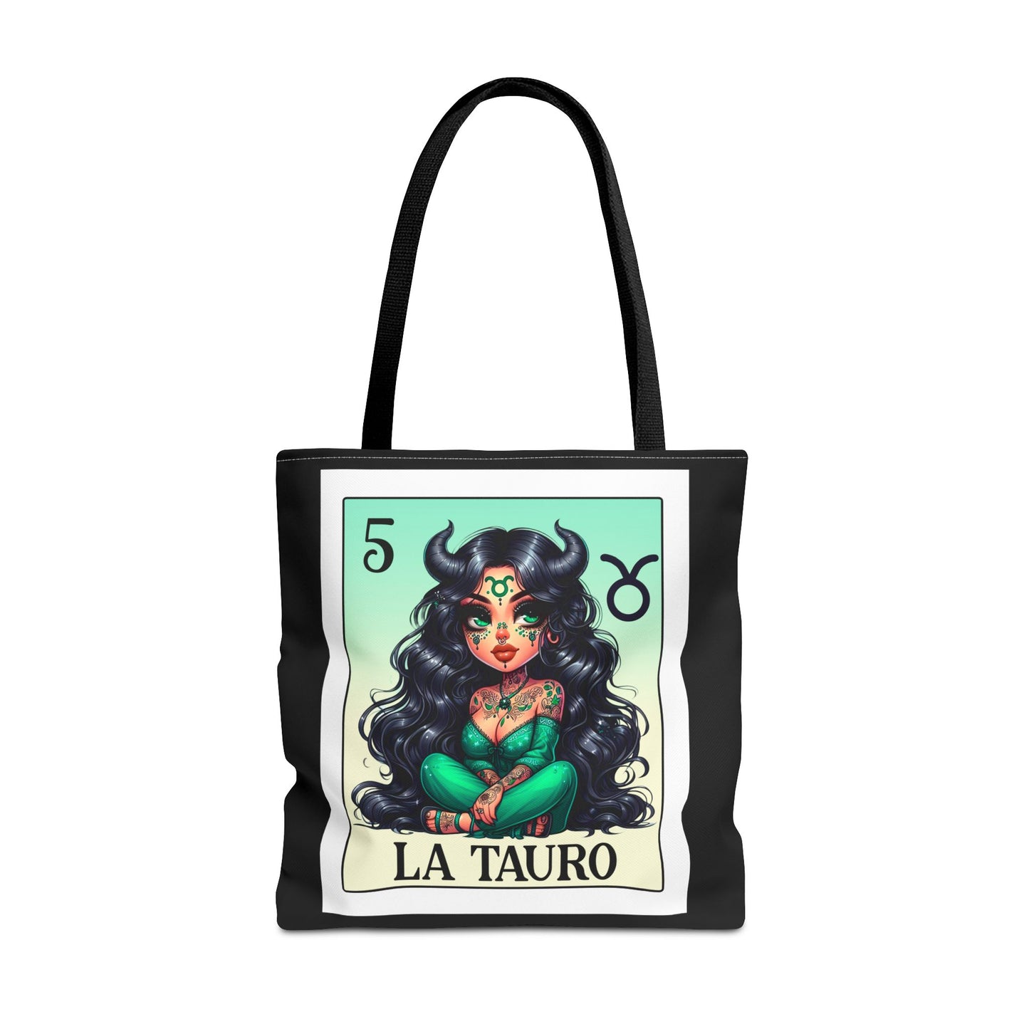 Zodiac Tote Bag - La Tauro Spanish Horoscope Design