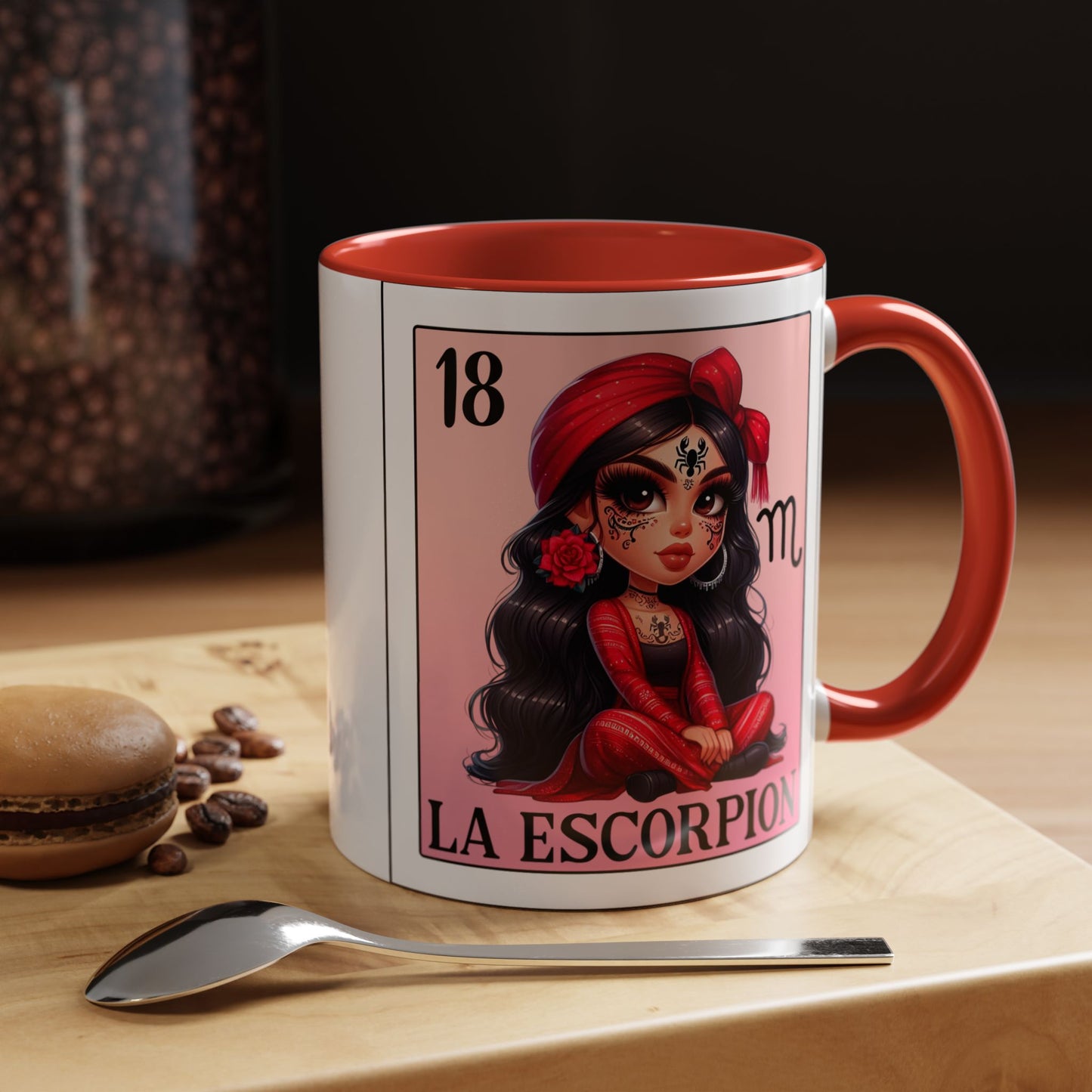 La Escorpion Spanish Horoscope Coffee Mug