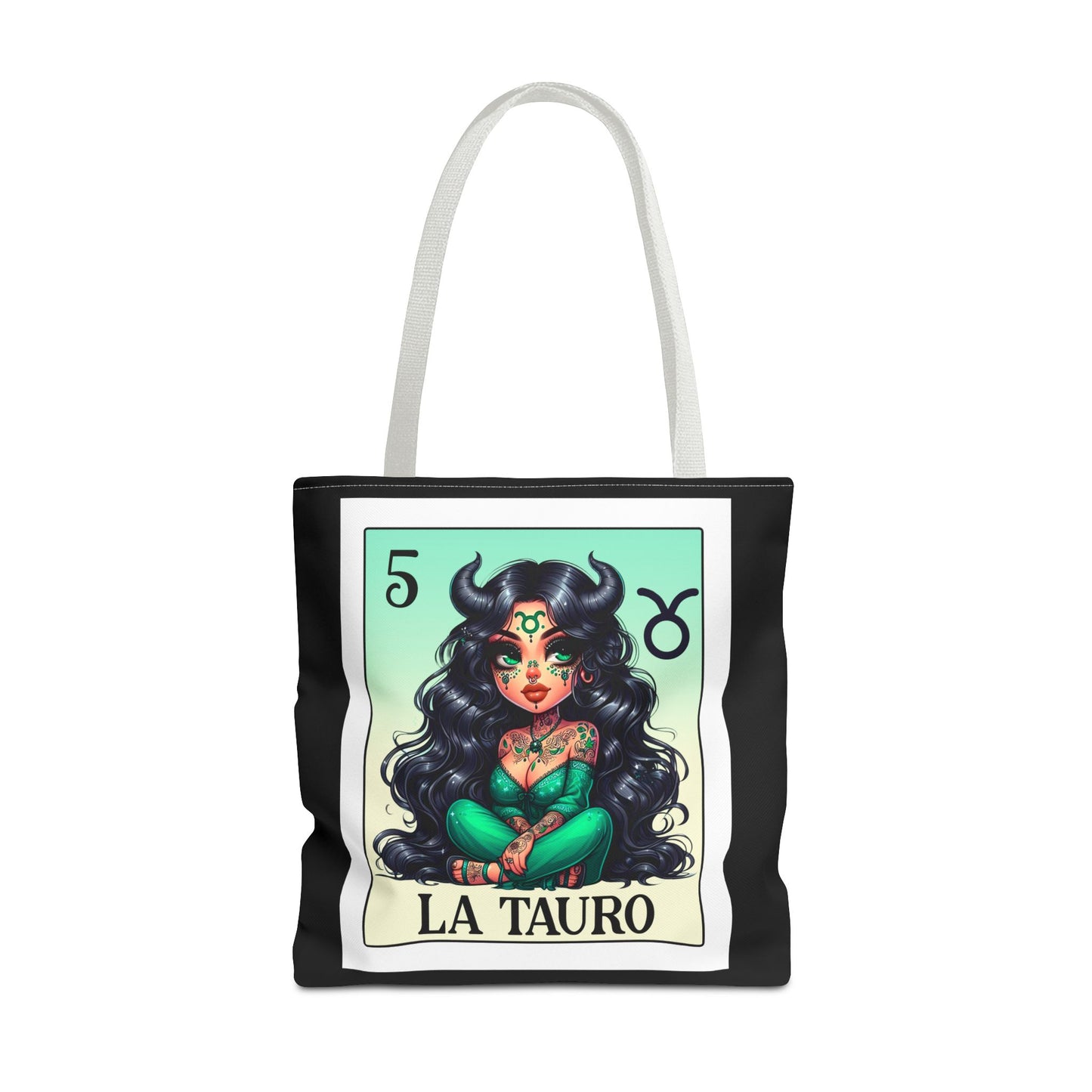 Zodiac Tote Bag - La Tauro Spanish Horoscope Design