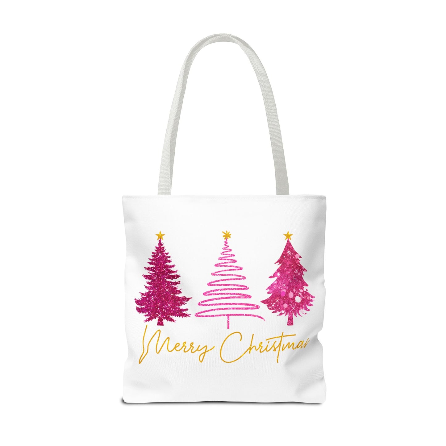 Merry Christmas Tree Tote Bag