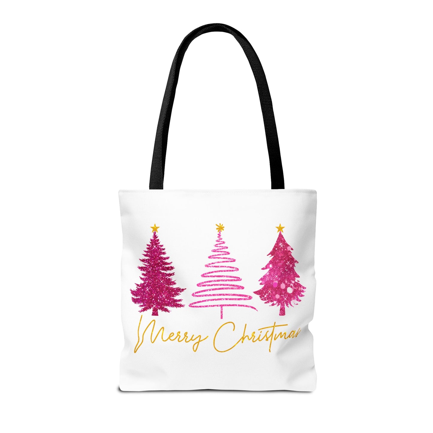 Merry Christmas Tree Tote Bag