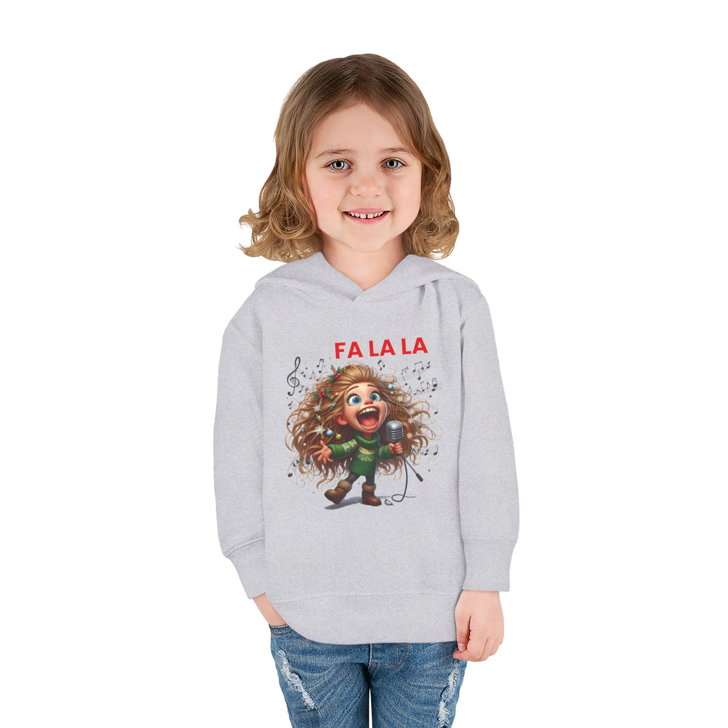 FA LA LA Christmas Toddler Hoodie