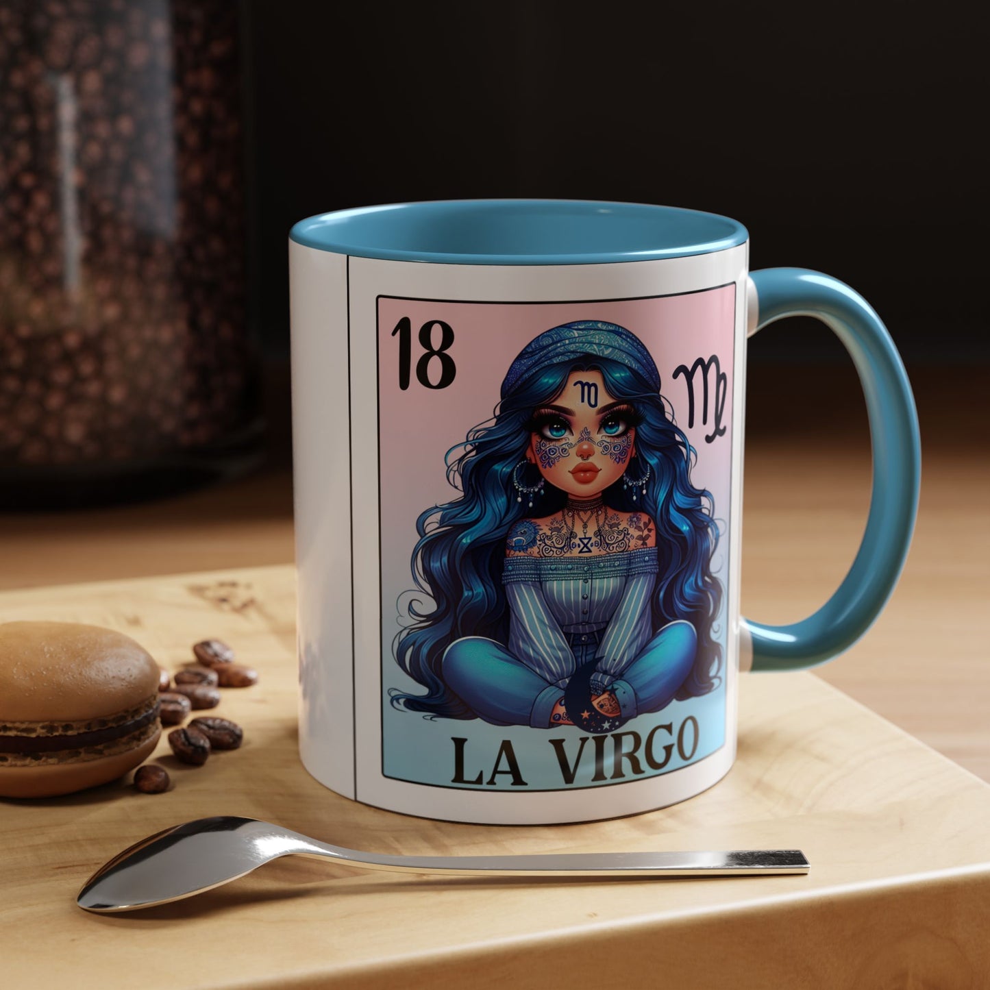 La Virgo Spanish Horoscope Coffee Mug