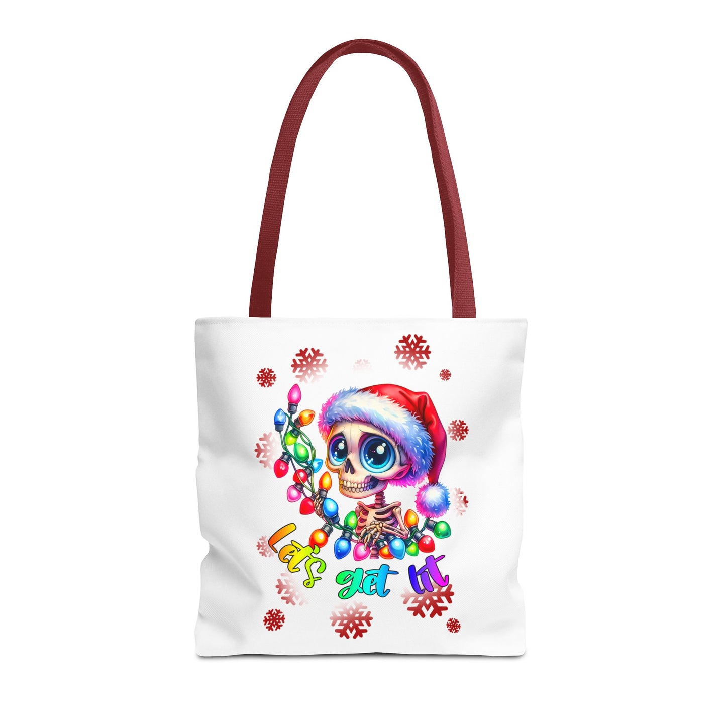 Lets Get It Christmas Tote Bag