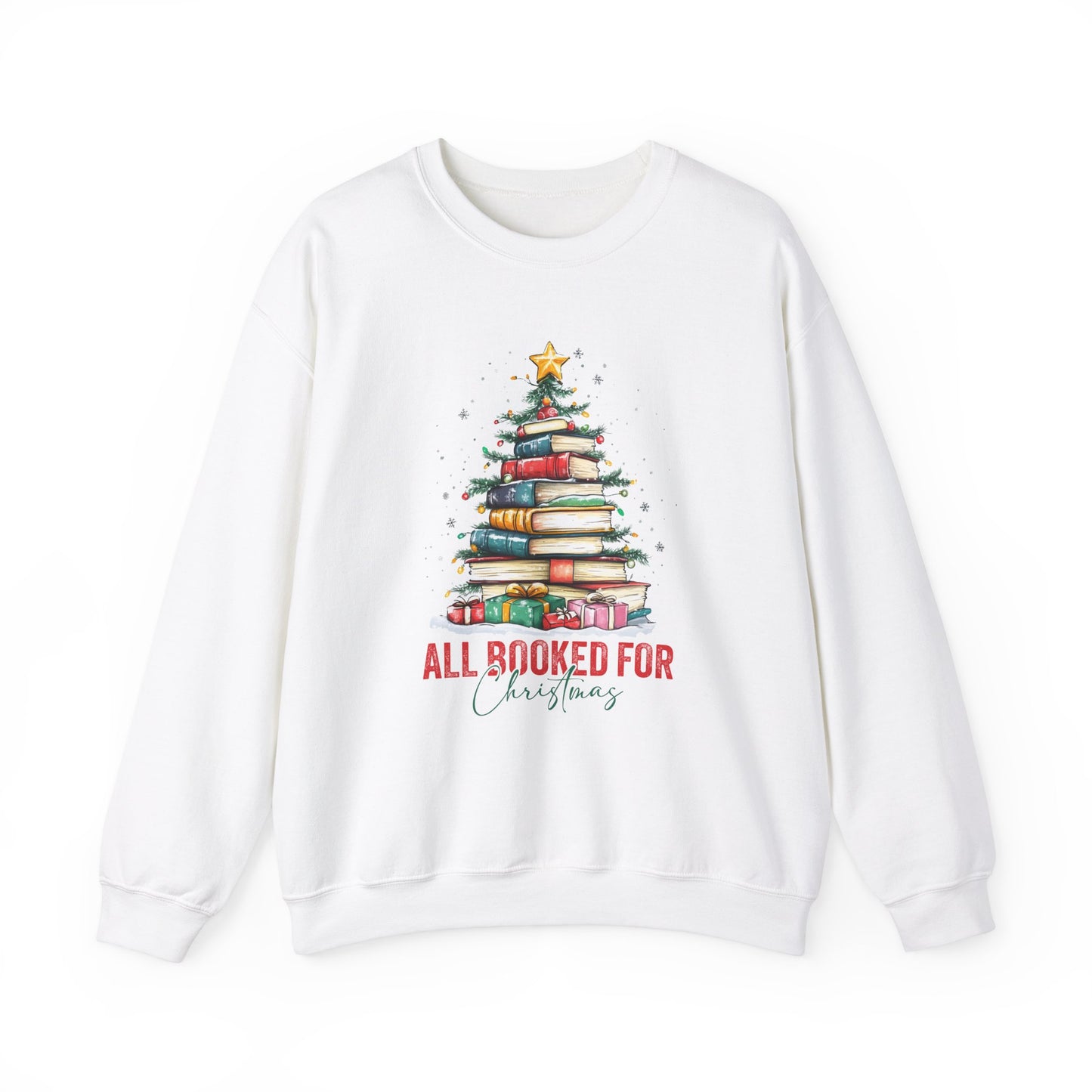 "All Booked for Christmas" Unisex Sweatshirt