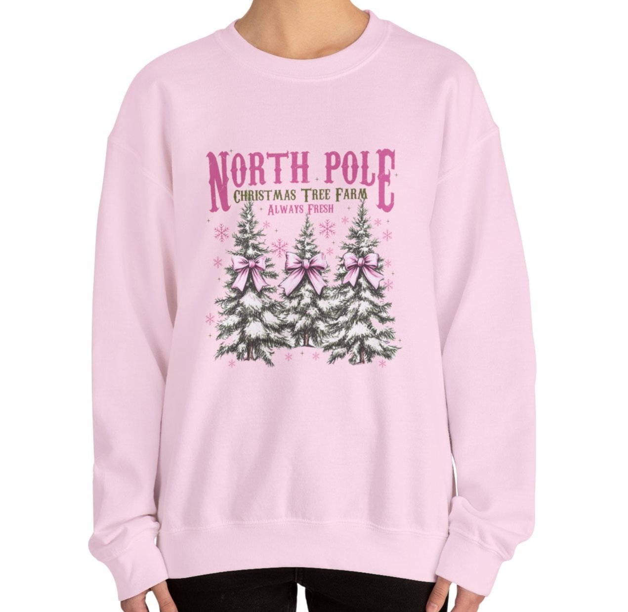 Christmas Tree North Pole Sweatshirt