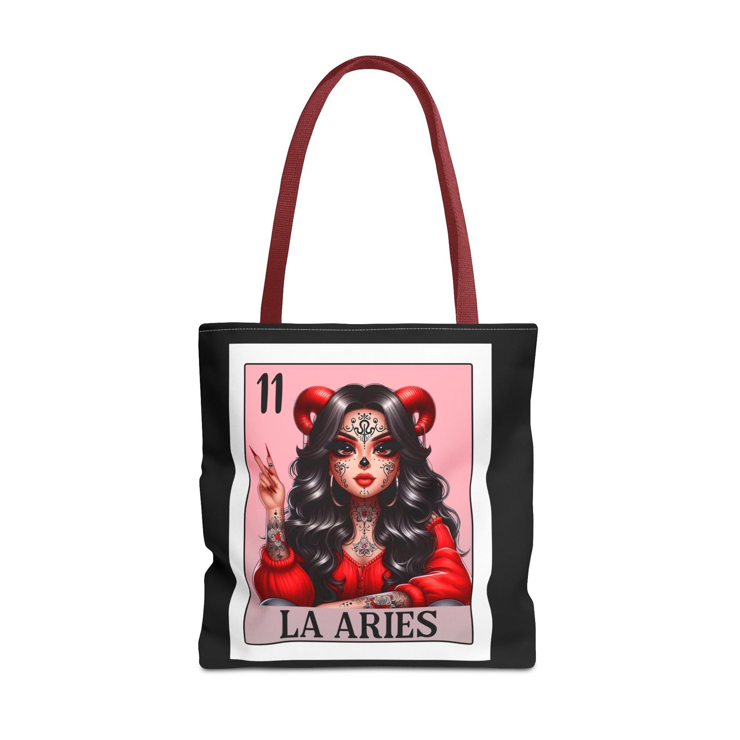 " La Aries Spanish Horoscope Tote Bag