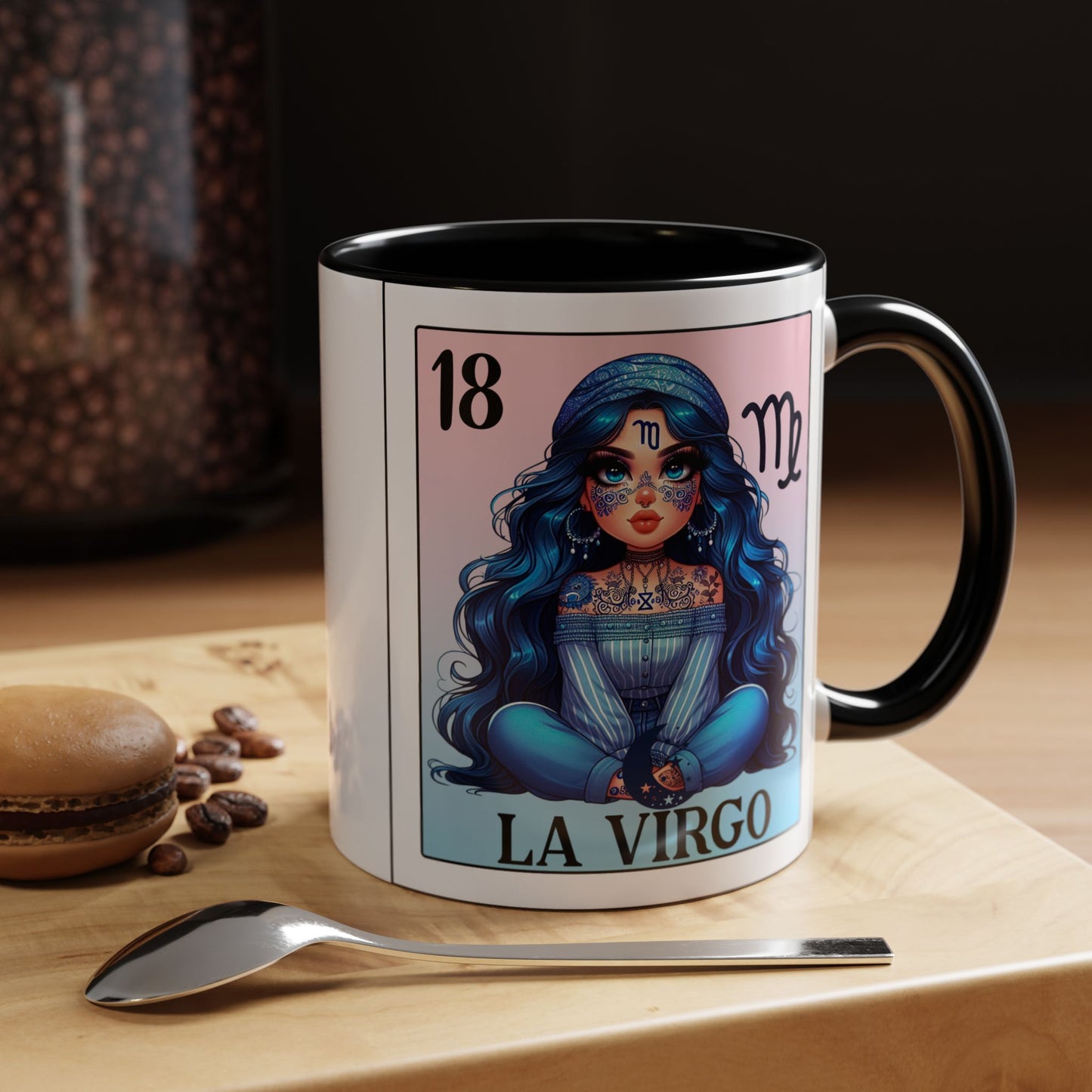 La Virgo Spanish Horoscope Coffee Mug