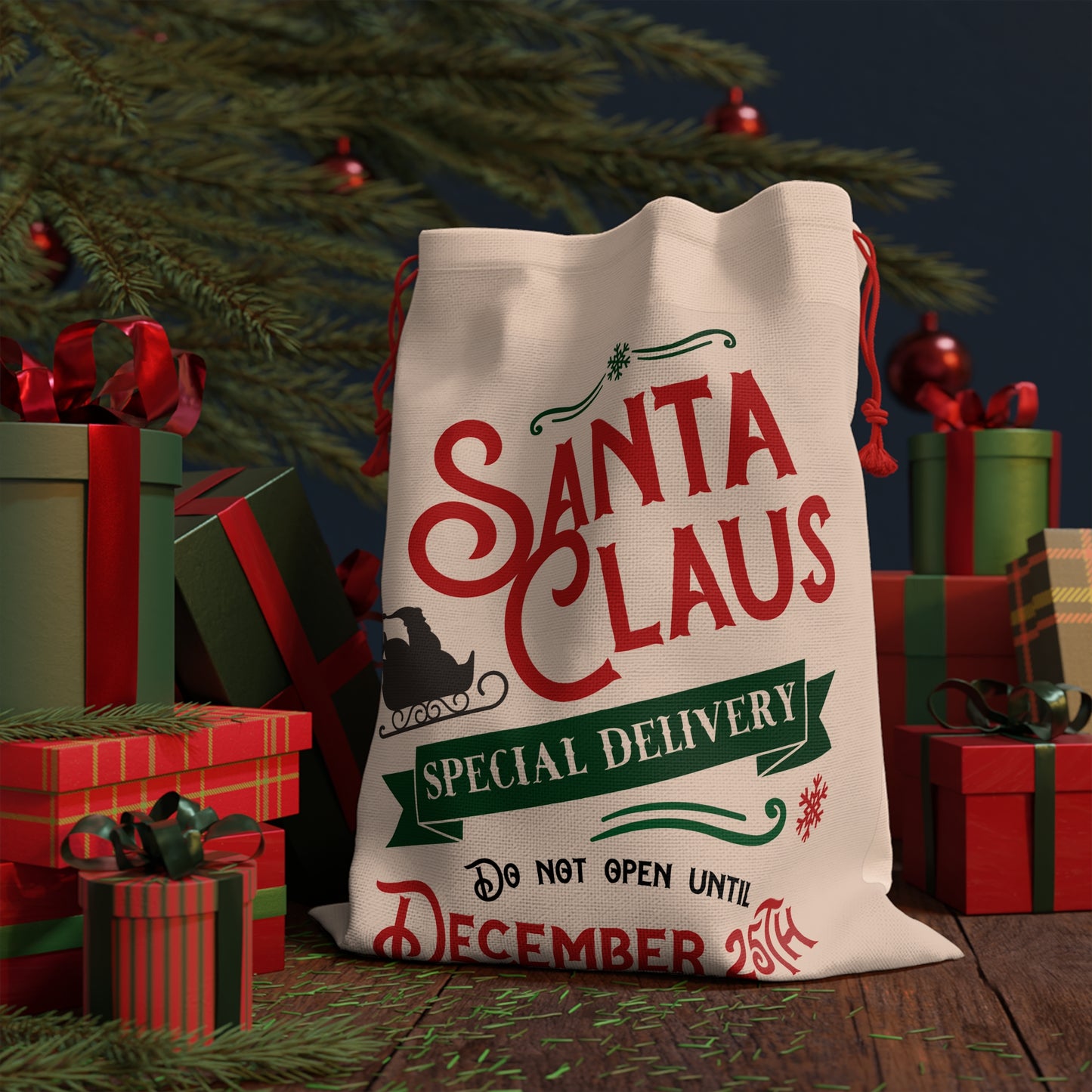 Gift Bag - Santa's Claus Special Delivery