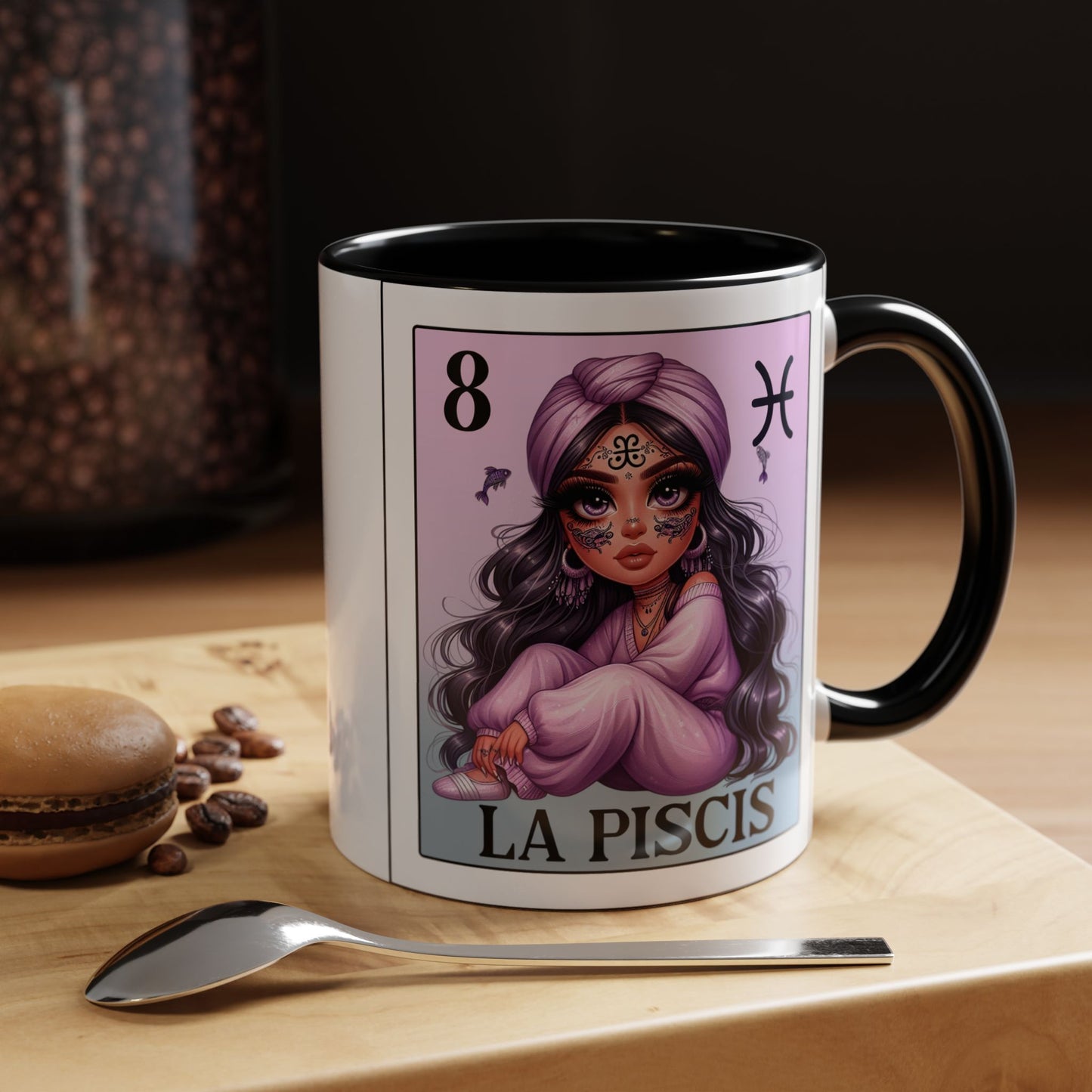 La Piscis Spanish Horoscope Coffee Mug