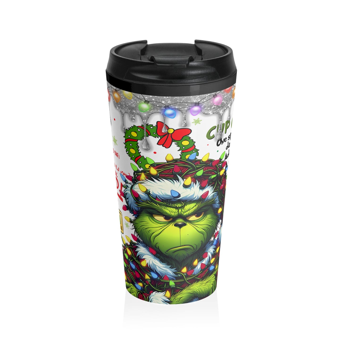 Grinch 15oz Travel Mug