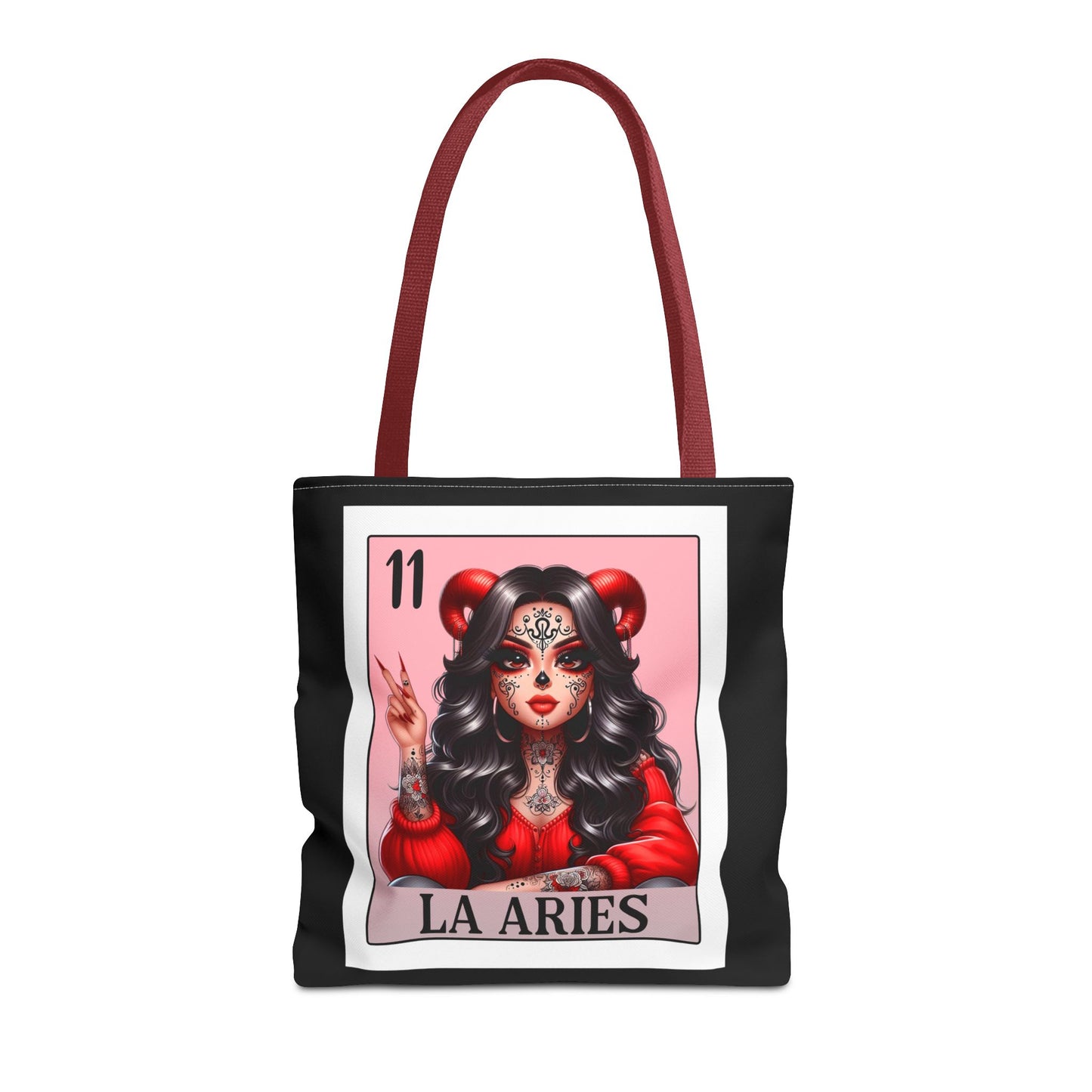 " La Aries Spanish Horoscope Tote Bag