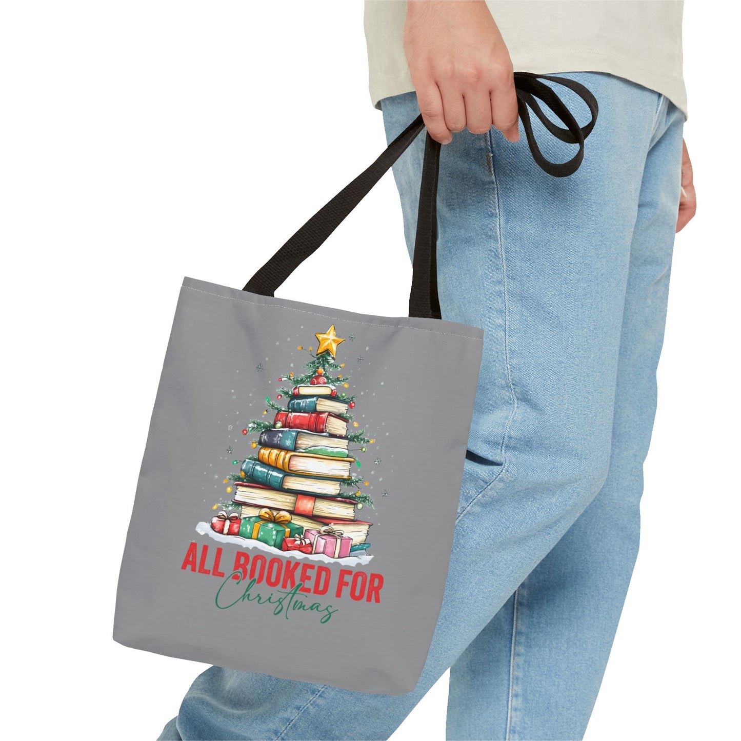 All Booked For Christmas Tote Bag