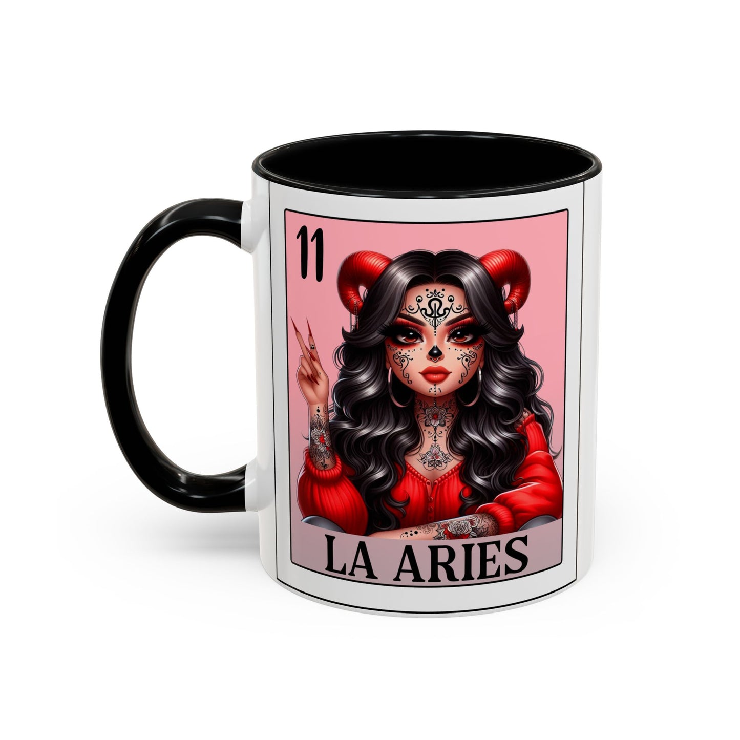 La Aries Spanish Horoscope Coffee Mug