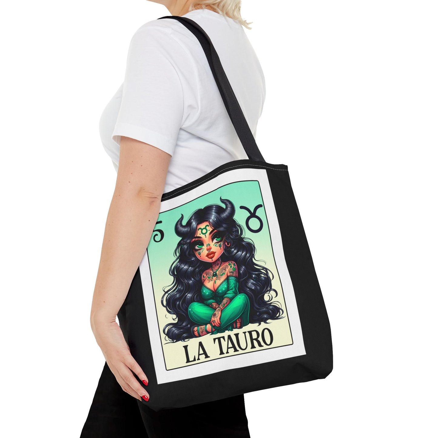 Zodiac Tote Bag - La Tauro Spanish Horoscope Design