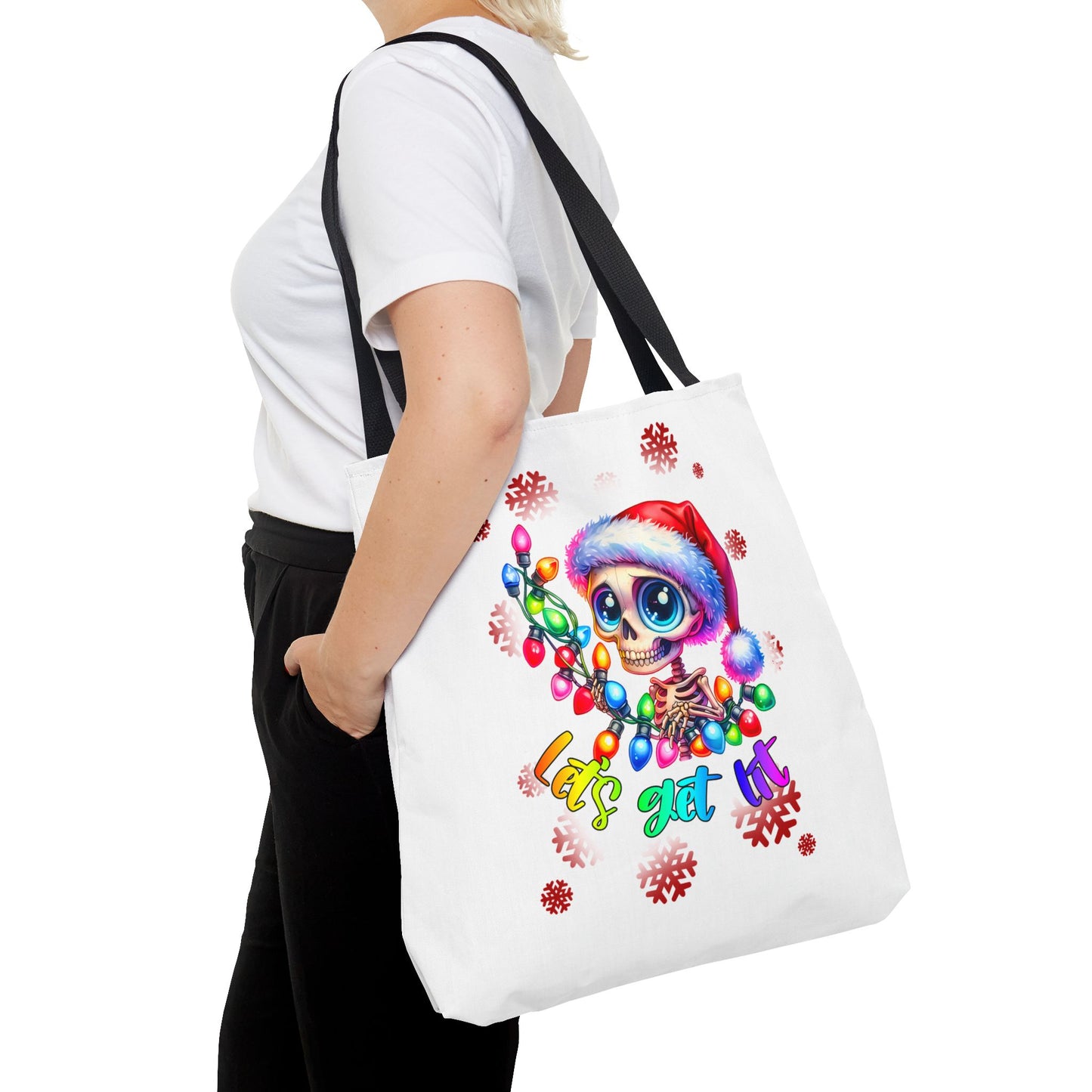 Lets Get It Christmas Tote Bag