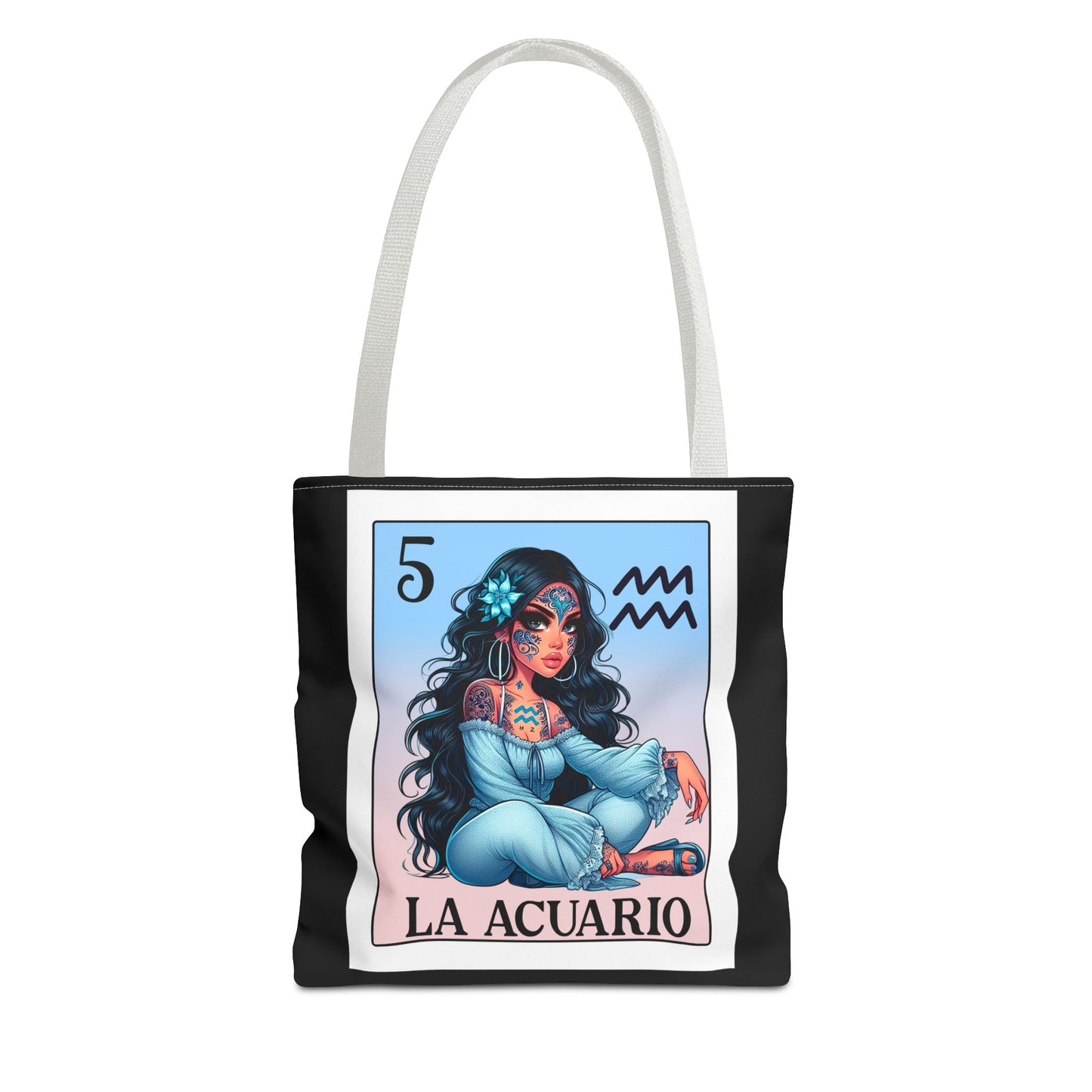 Acuario Spanish Horoscope Tote Bag