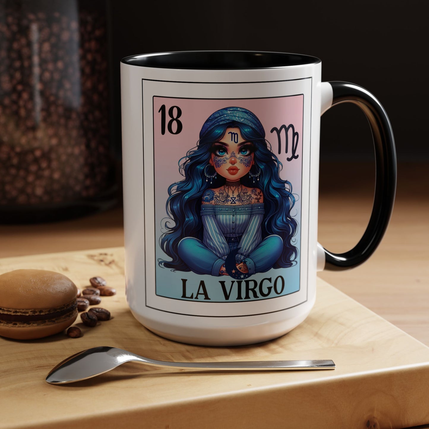 La Virgo Spanish Horoscope Coffee Mug