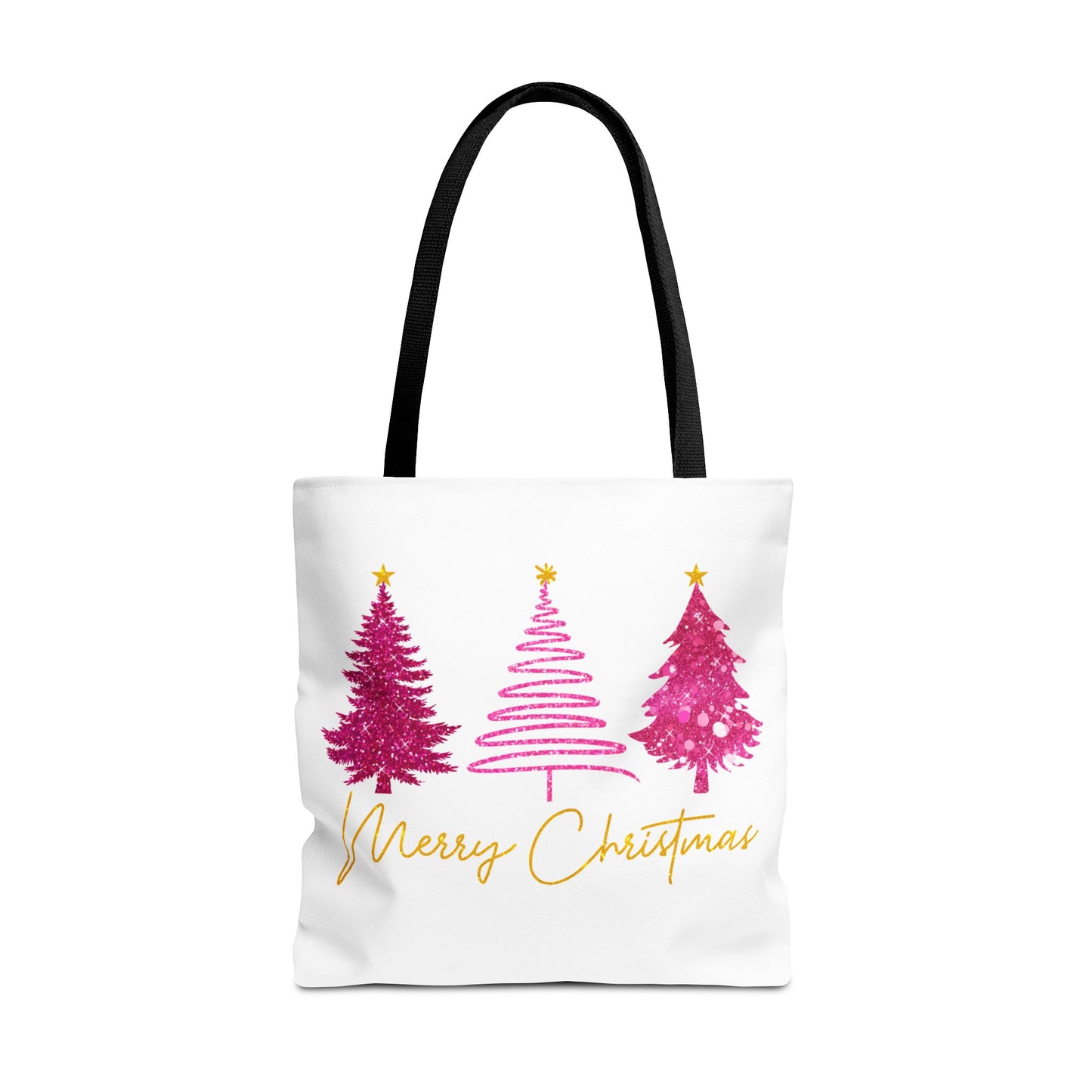 Merry Christmas Tree Tote Bag