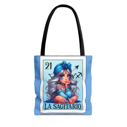 La Sagitario Spanish Horoscope Tote Bag