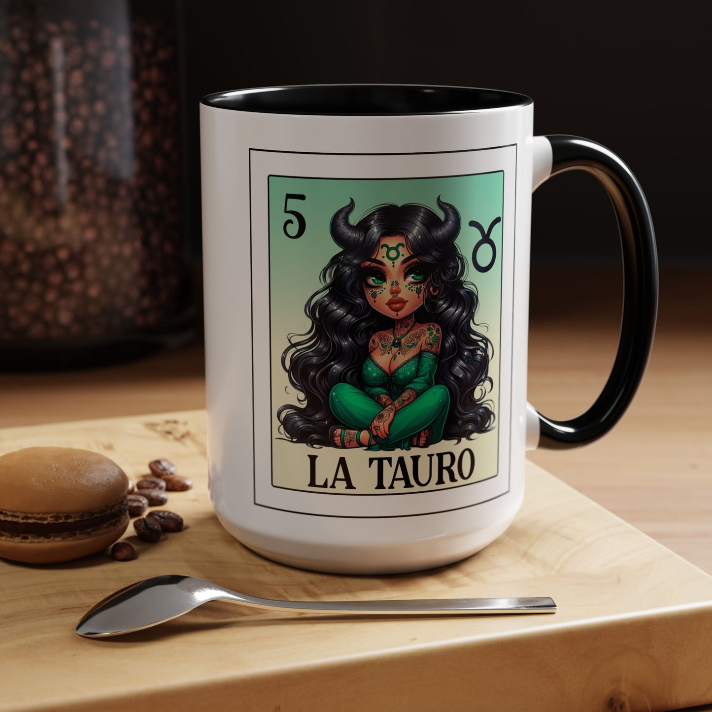 La Tauro Spanish Horoscope Coffee Mug