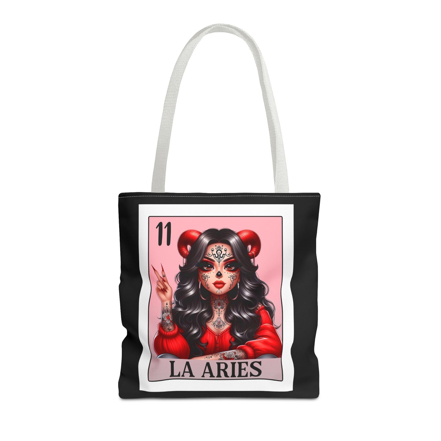 " La Aries Spanish Horoscope Tote Bag