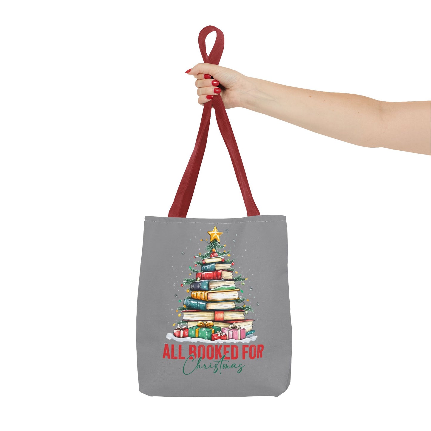 All Booked For Christmas Tote Bag