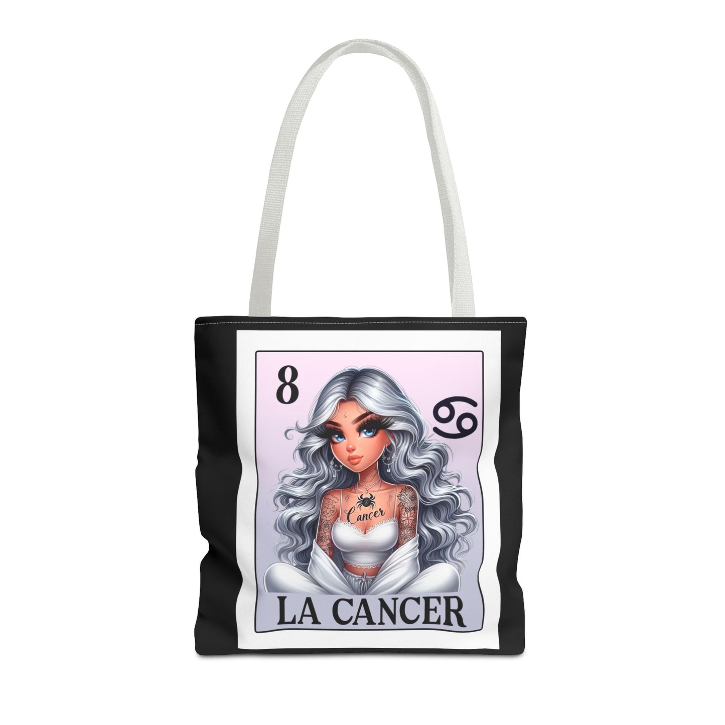 Cancer Spanish Horoscope Tote Bag