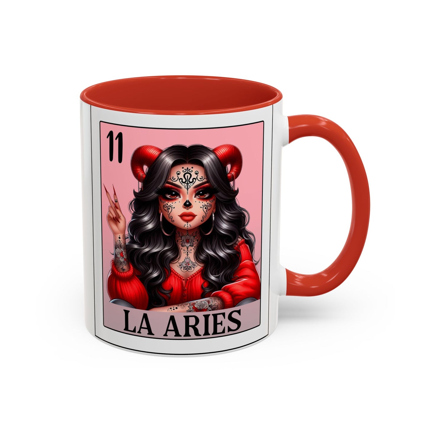 La Aries Spanish Horoscope Coffee Mug