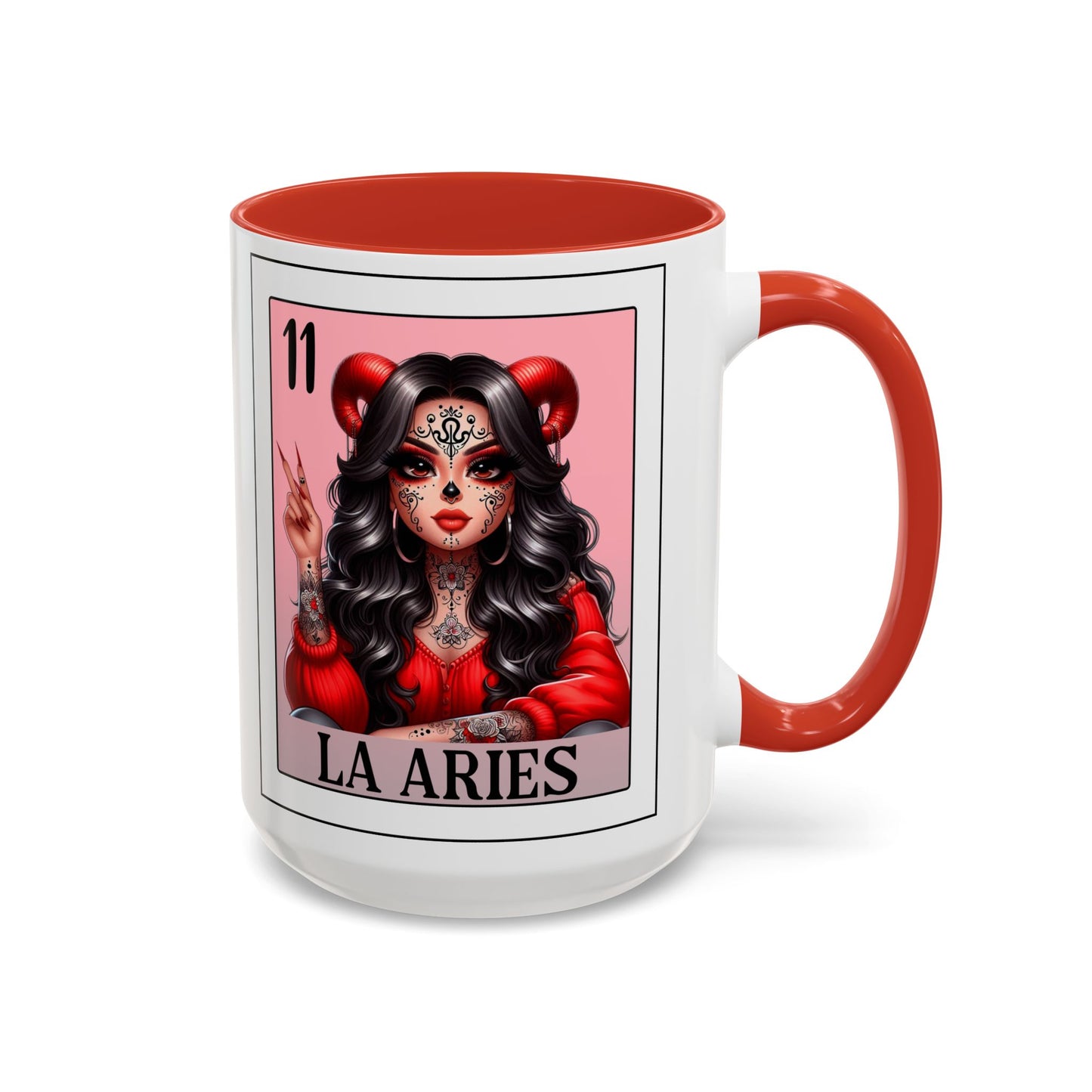 La Aries Spanish Horoscope Coffee Mug