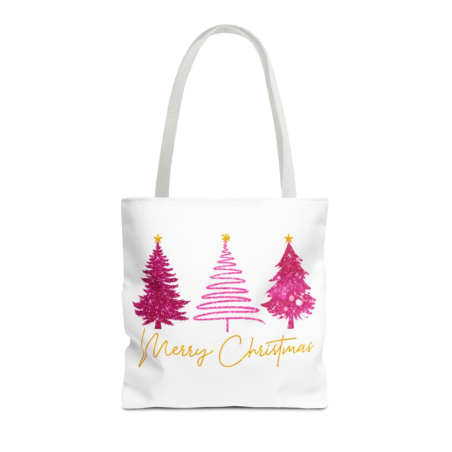 Merry Christmas Tree Tote Bag