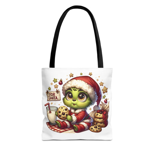 Baby Grinch Christmas Tote Bag