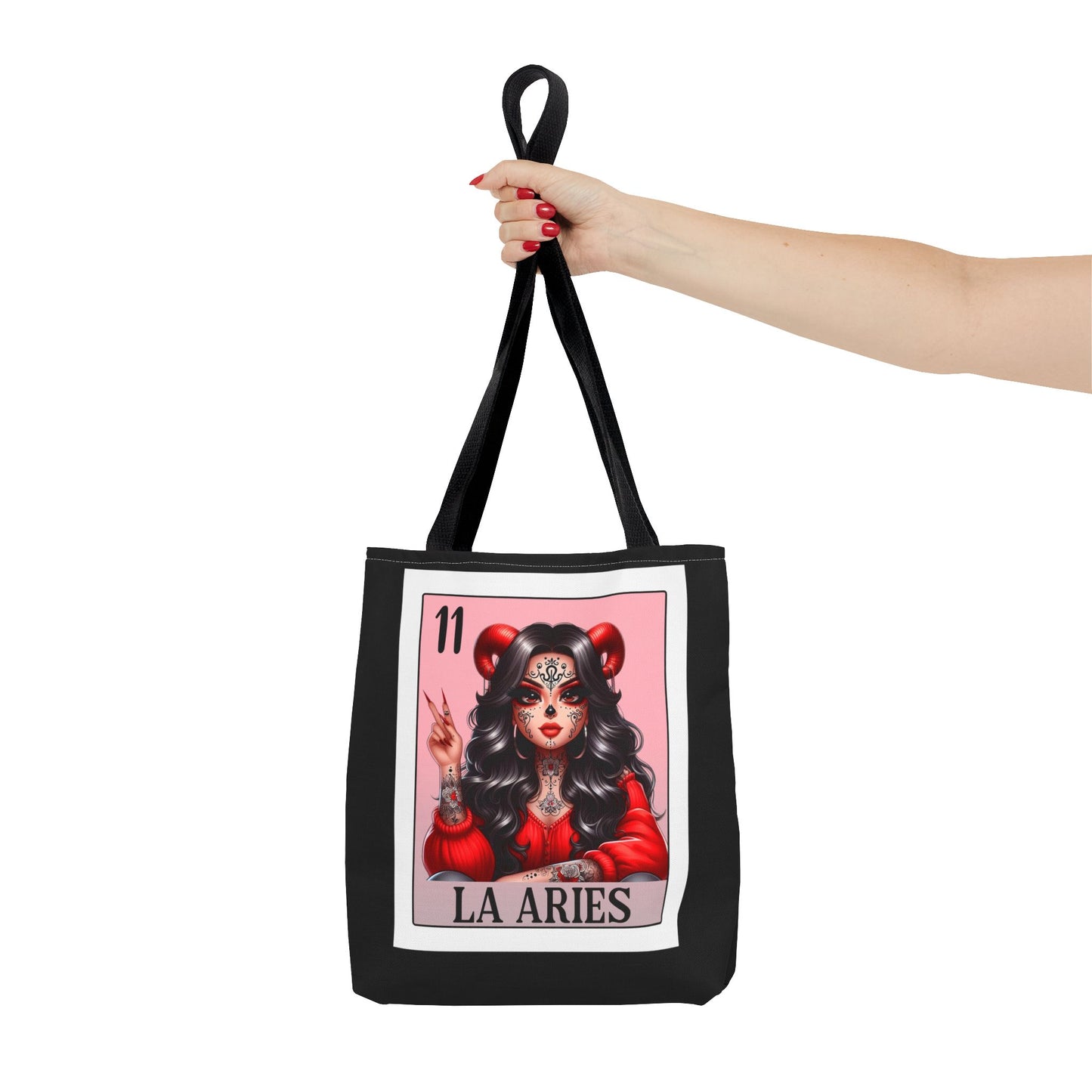 " La Aries Spanish Horoscope Tote Bag