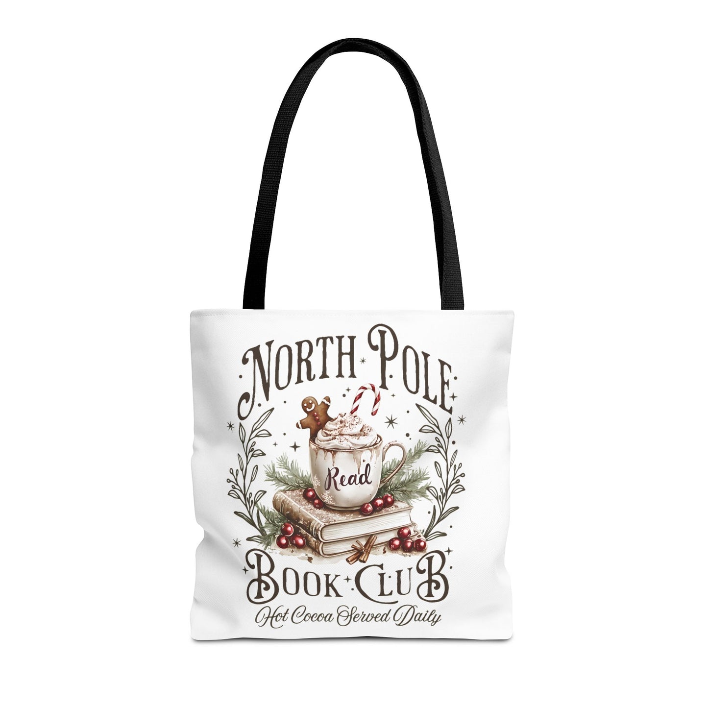 North Pole Book Club Tote Bag