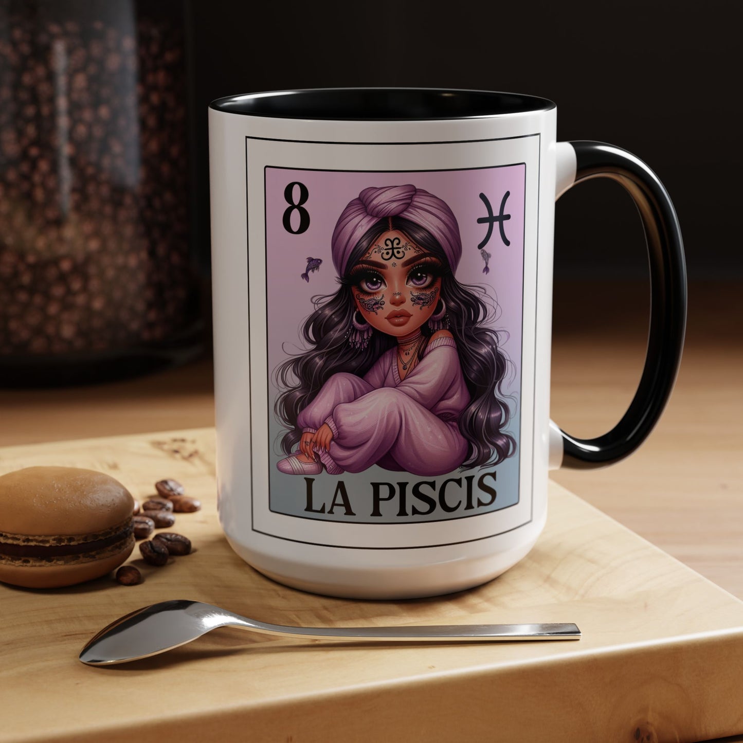 La Piscis Spanish Horoscope Coffee Mug