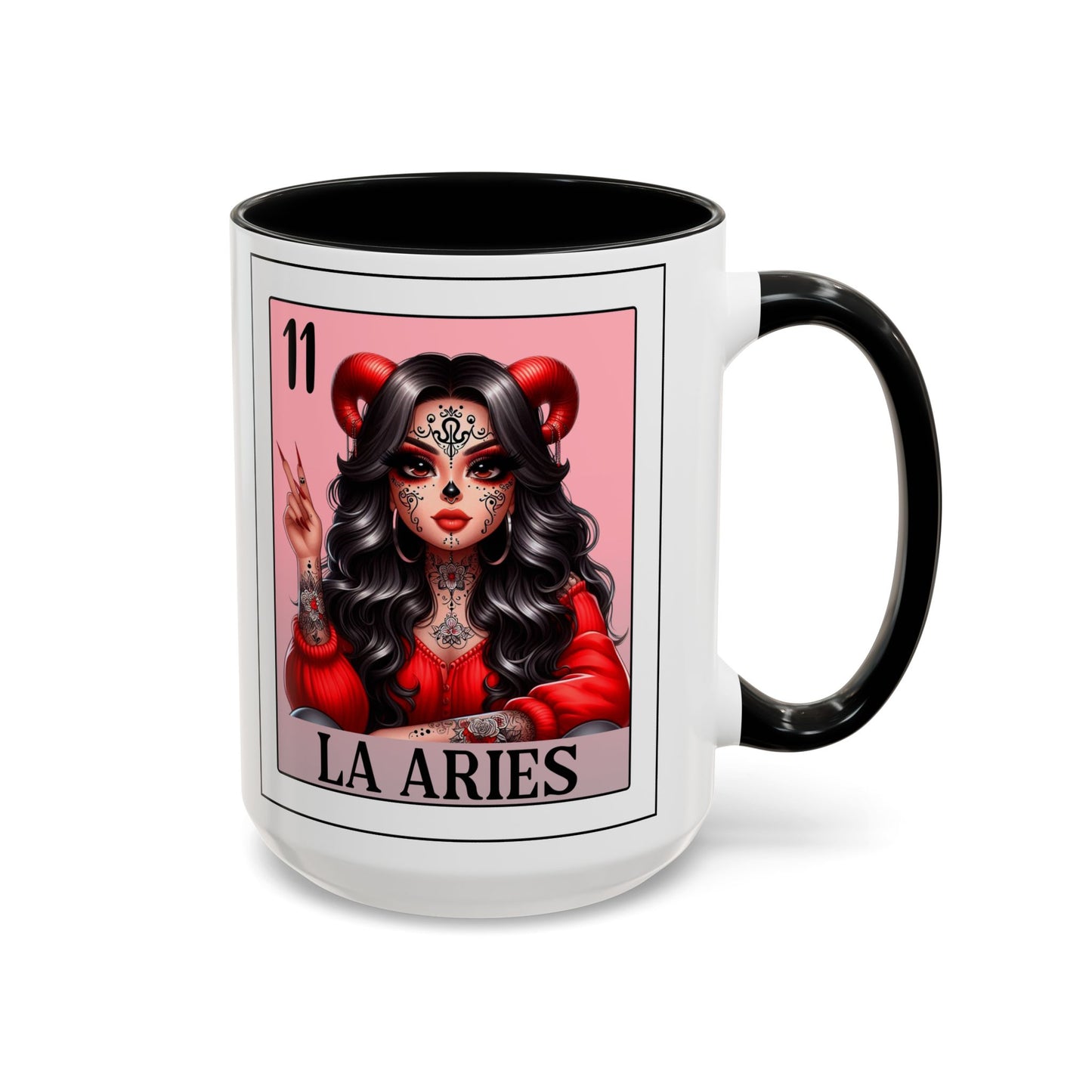 La Aries Spanish Horoscope Coffee Mug