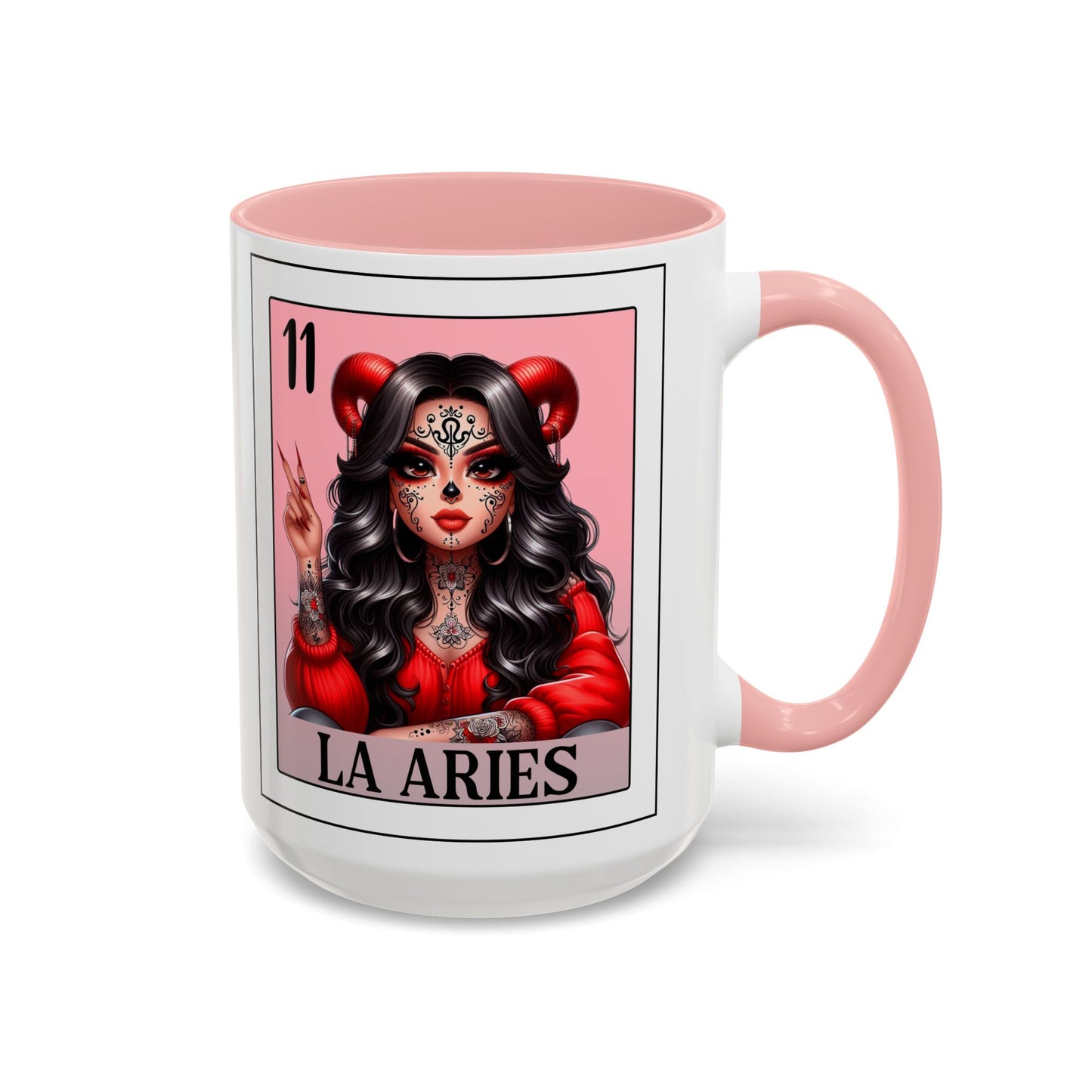 La Aries Spanish Horoscope Coffee Mug