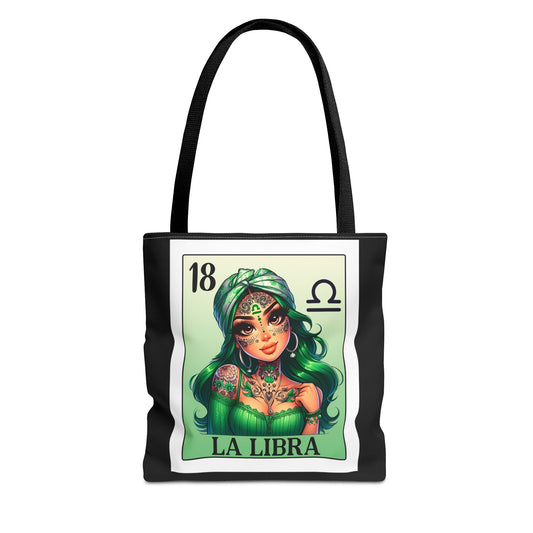 Libra Spanish Horoscope Tote Bag