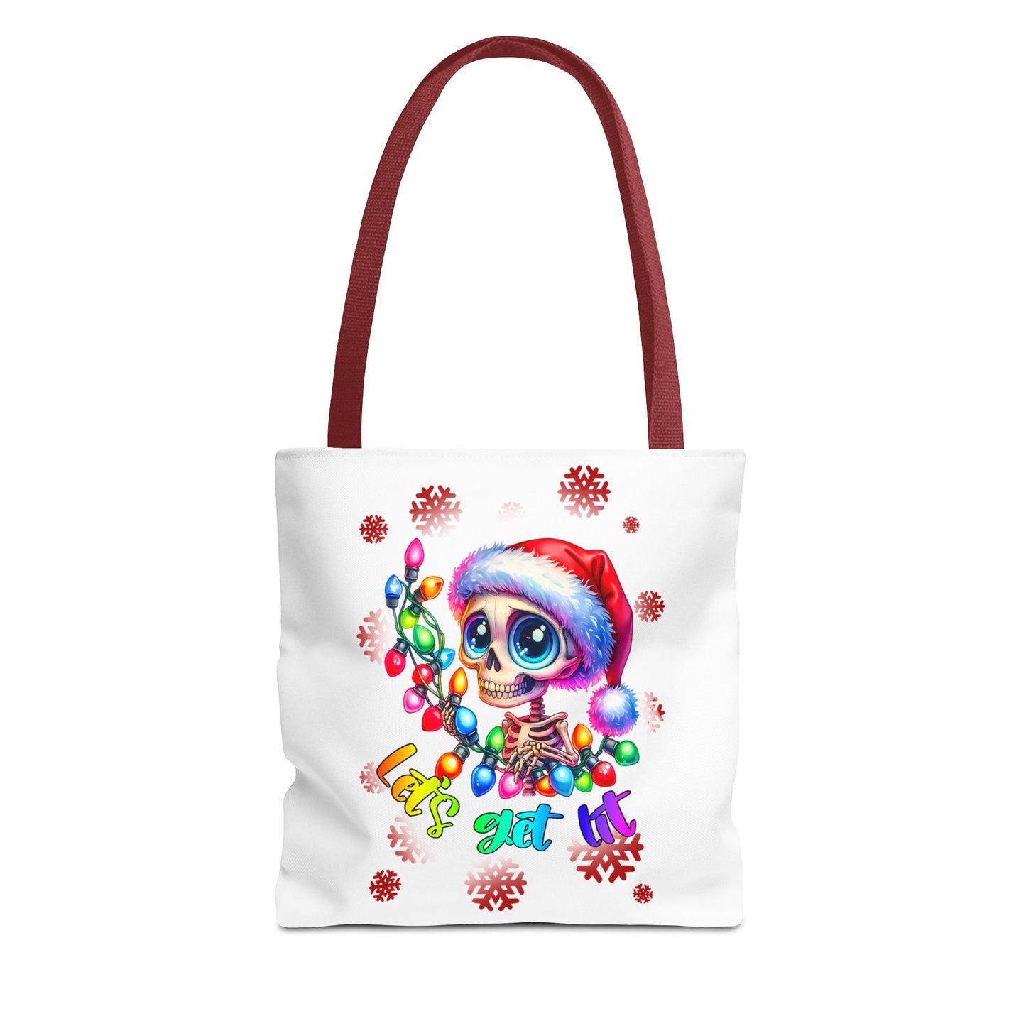 Lets Get It Christmas Tote Bag