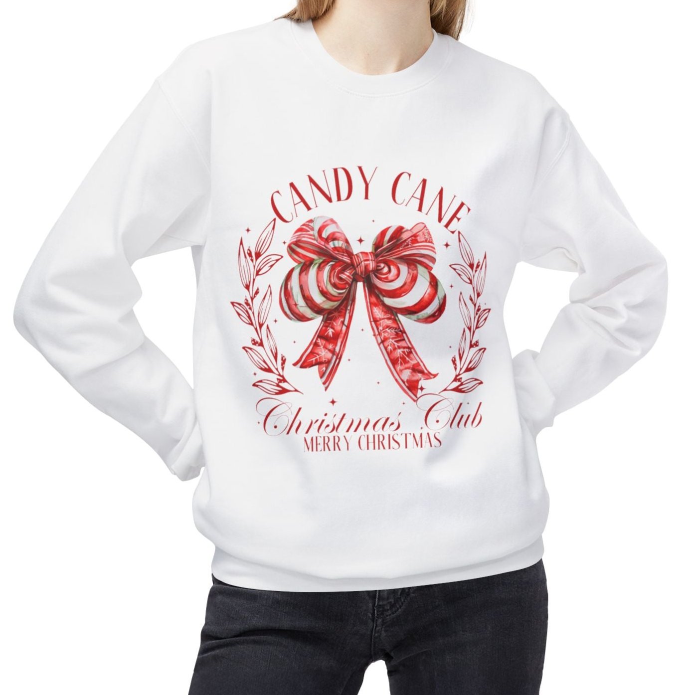 Christmas Candy Cane Sweater