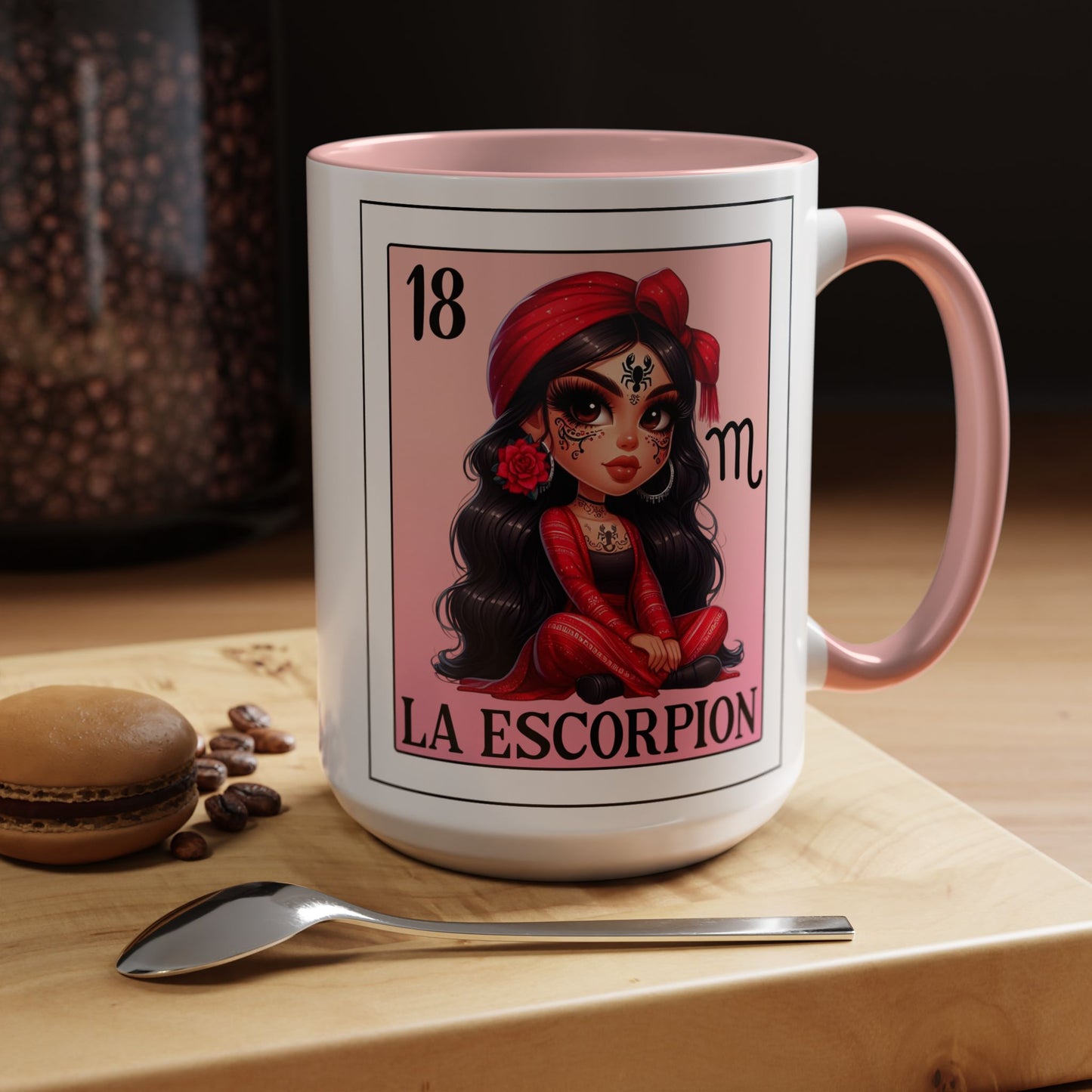 La Escorpion Spanish Horoscope Coffee Mug