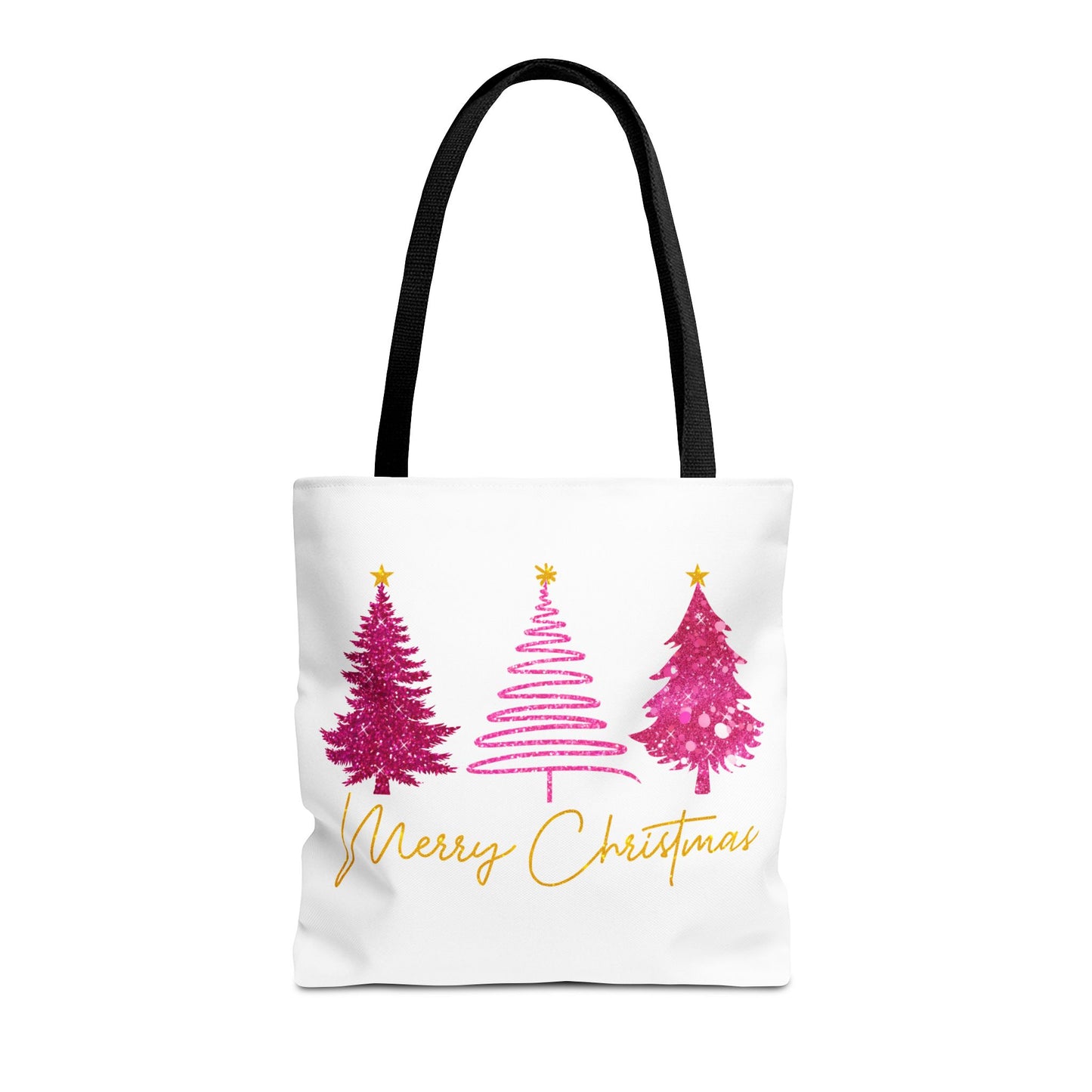 Merry Christmas Tree Tote Bag