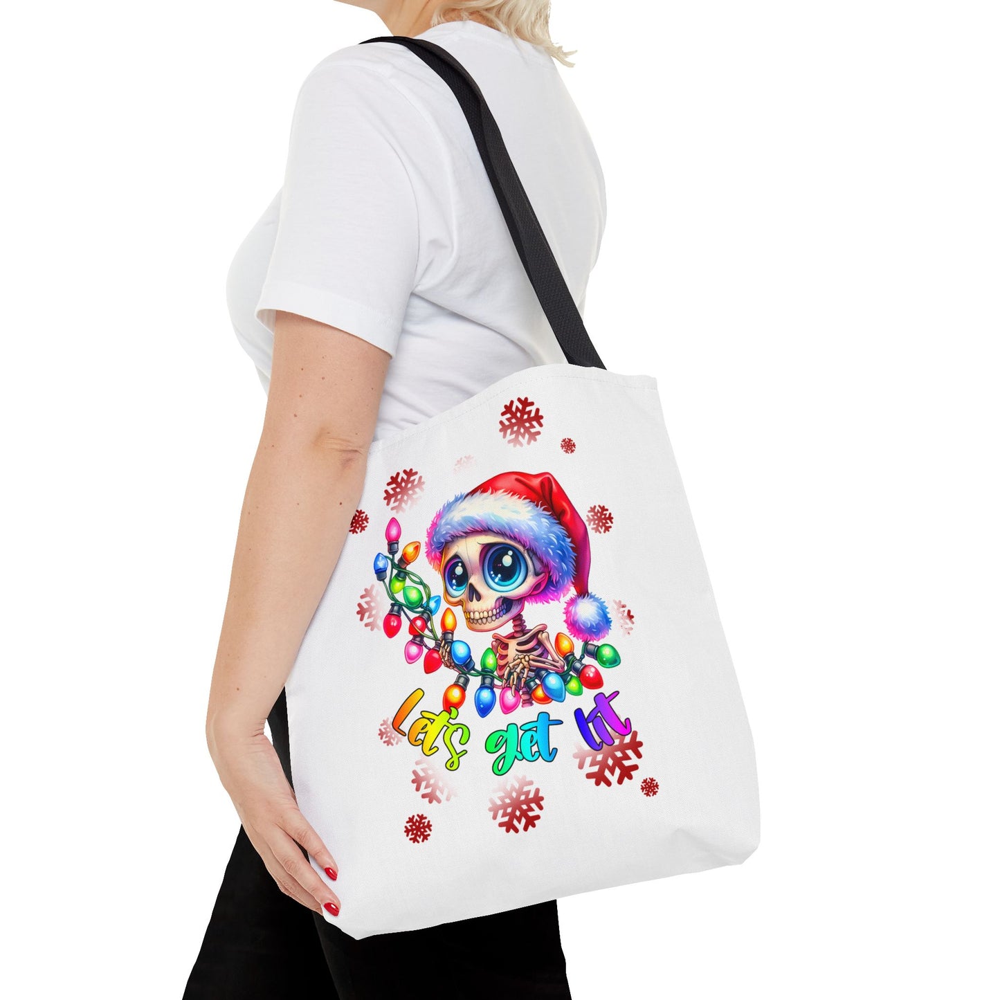 Lets Get It Christmas Tote Bag