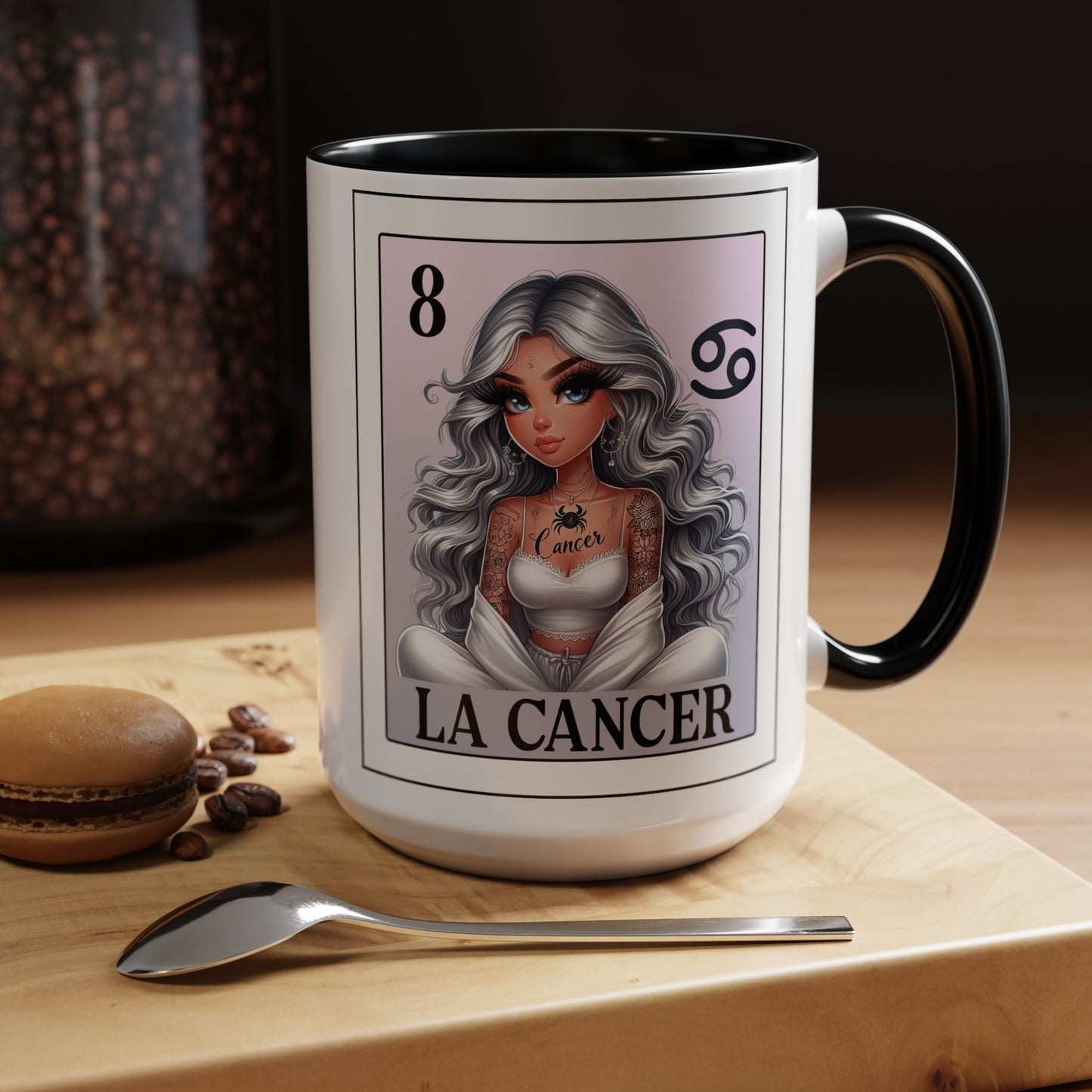 La Cancer Spanish Horoscope Coffee Mug