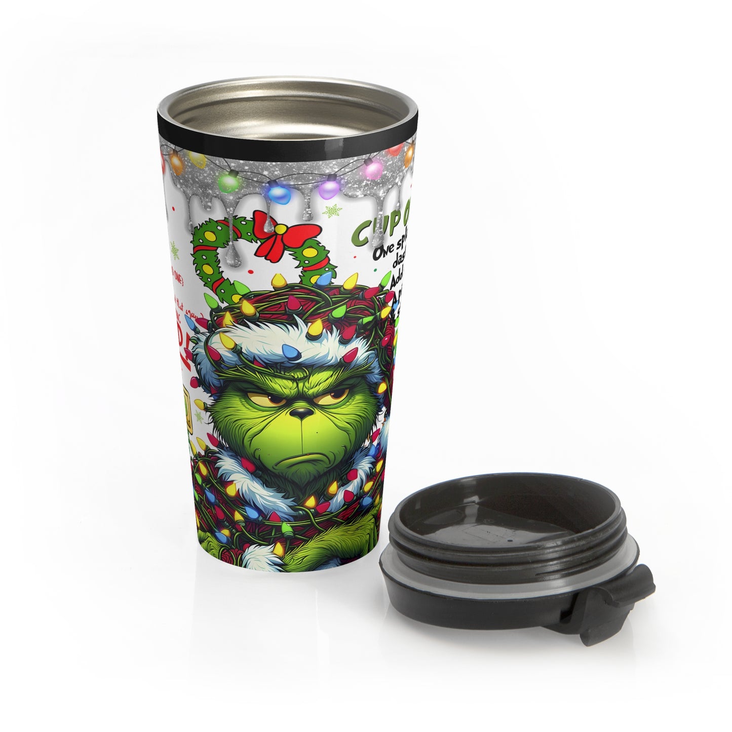 Grinch 15oz Travel Mug