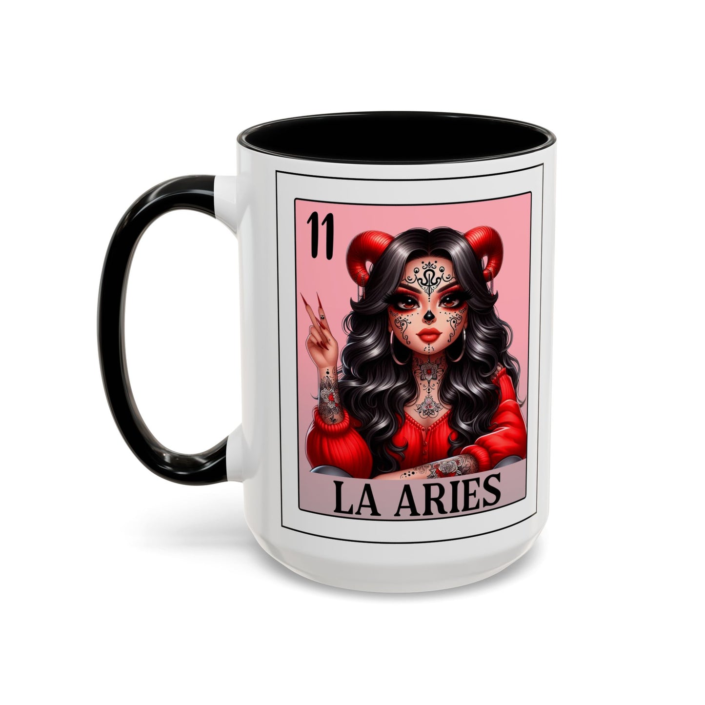 La Aries Spanish Horoscope Coffee Mug