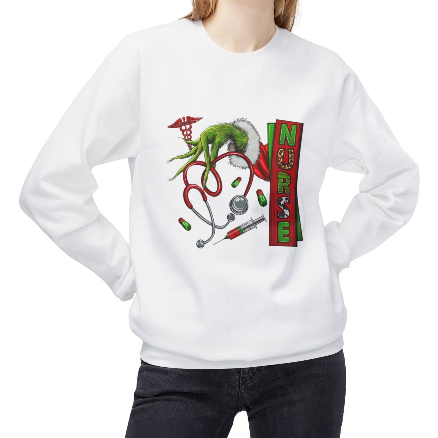 Christmas Nurse Sweatshirt