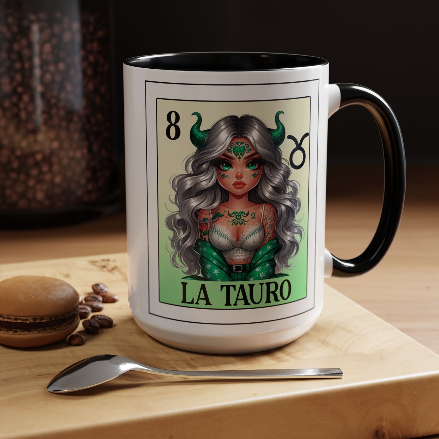 La Tauro Spanish Horoscope Coffee Mug