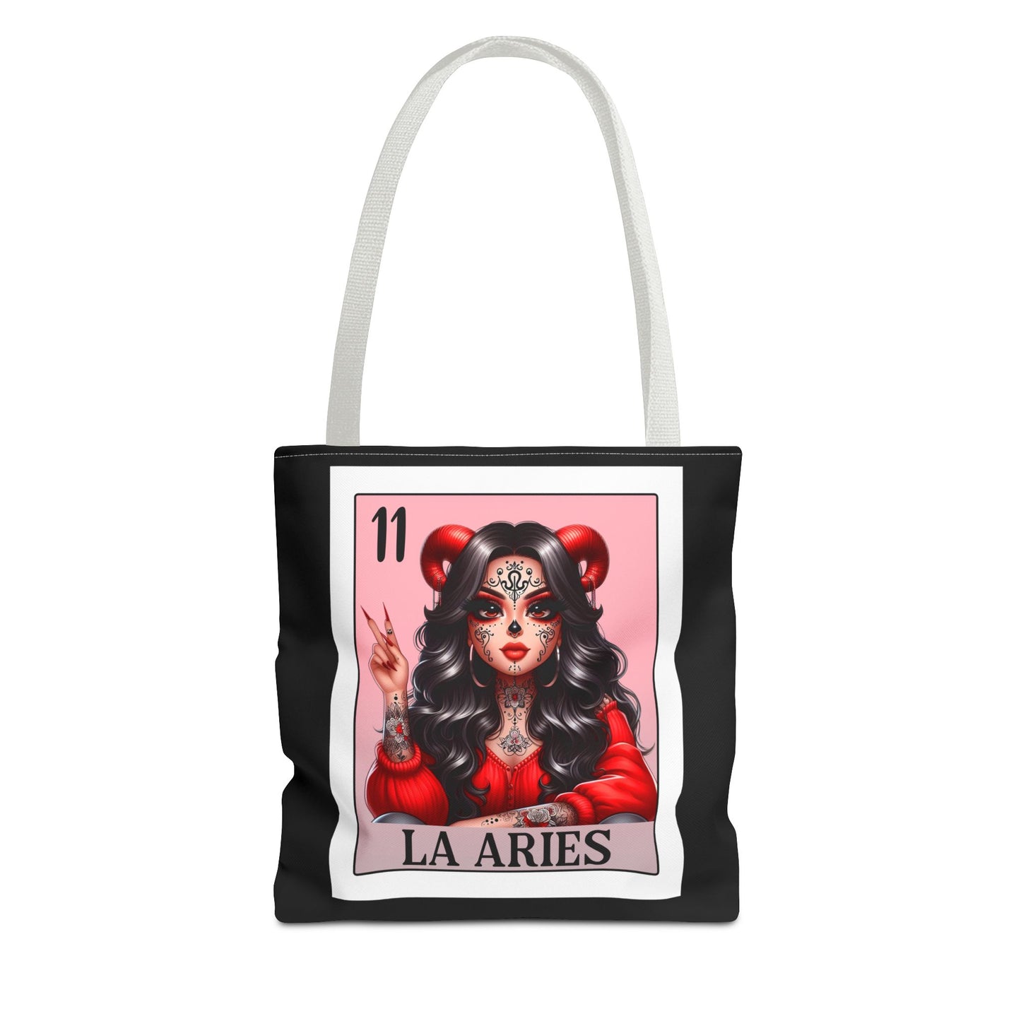 " La Aries Spanish Horoscope Tote Bag